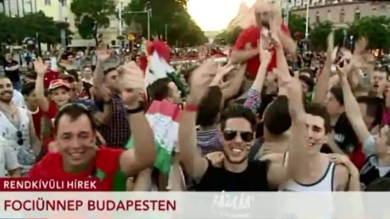 Tombol Budapest, felkapták a Hír TV tudósítóját
