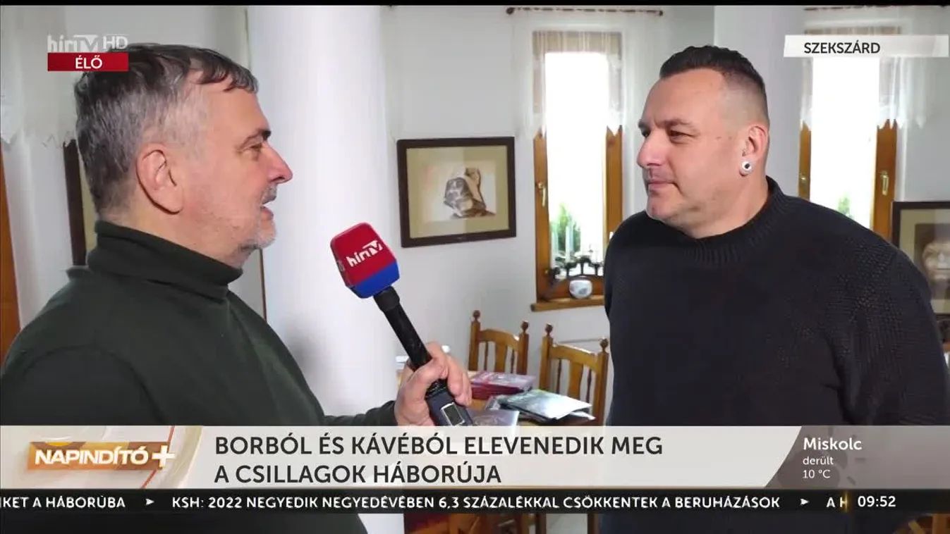 Napindító - Borból és kávéból elevenedik meg a Csillagok háborúja