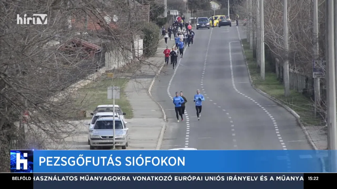 Pezsgőfutás Siófokon