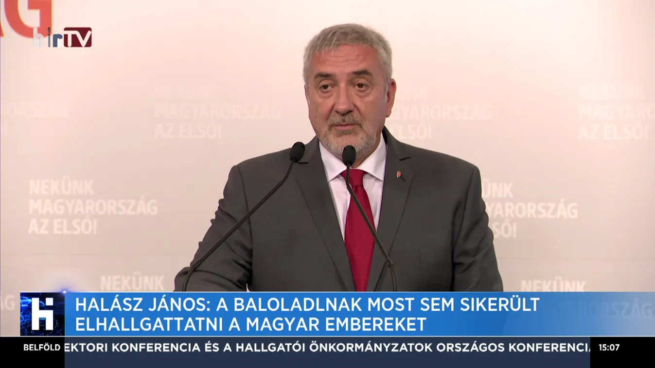 Fidesz: A baloldalnak most sem sikerült elhallgattatni a magyar embereket