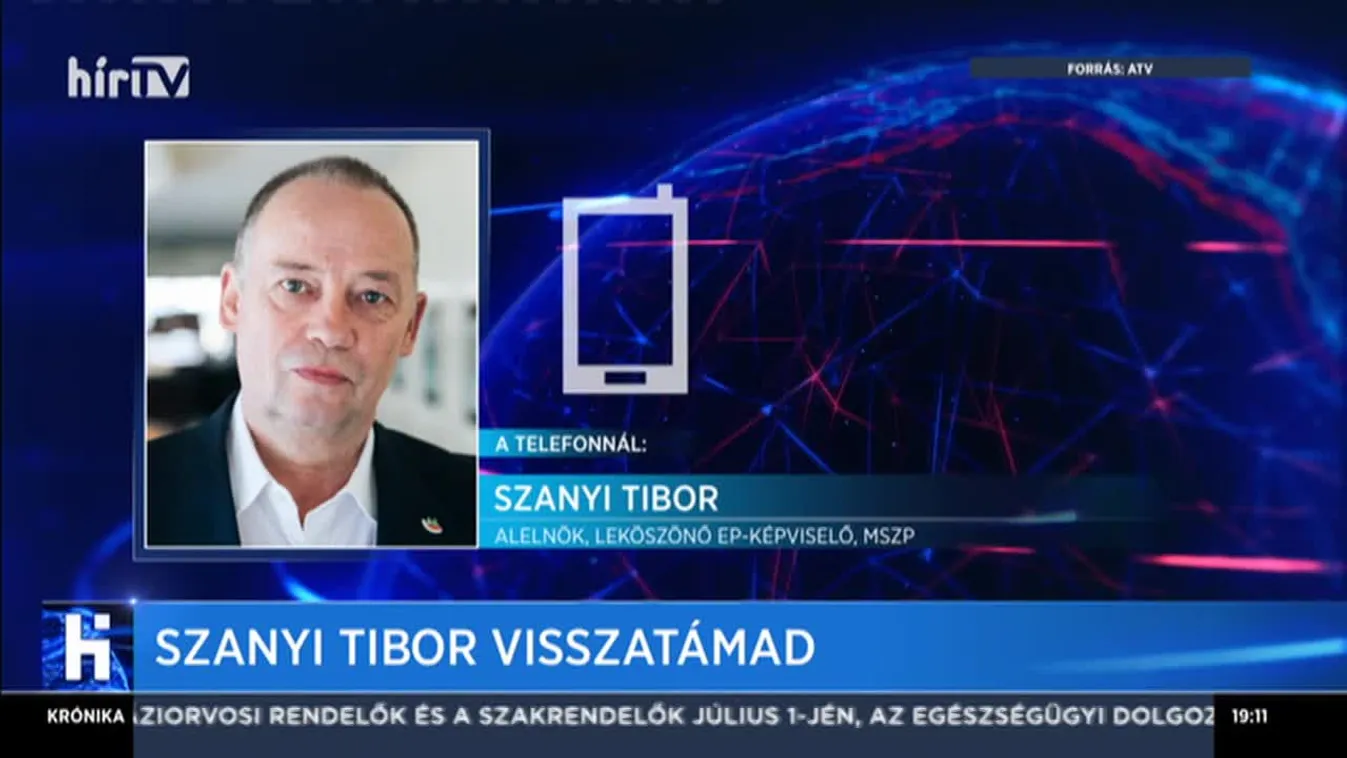 Szanyi Tibor visszatámad
