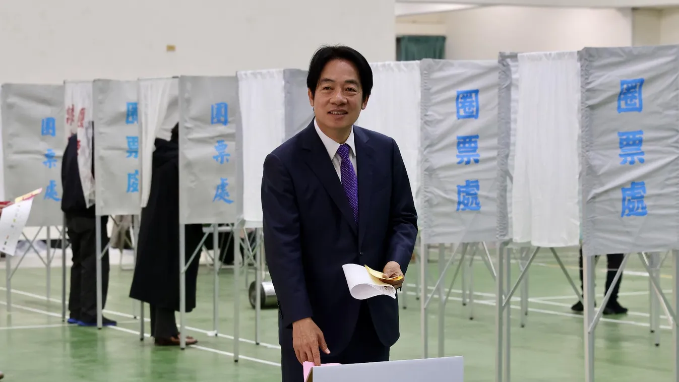 Tajvanon a kormányzópárt jelöltje nyerte az elnökválasztást + videó