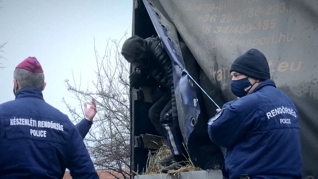 100 ezer feletti rendőri intézkedés illegális migránsokkal szemben