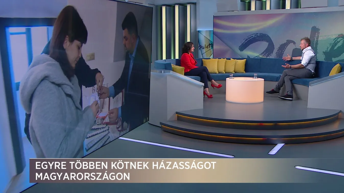 Paletta: Egyre többen kötnek házasságot Magyarországon