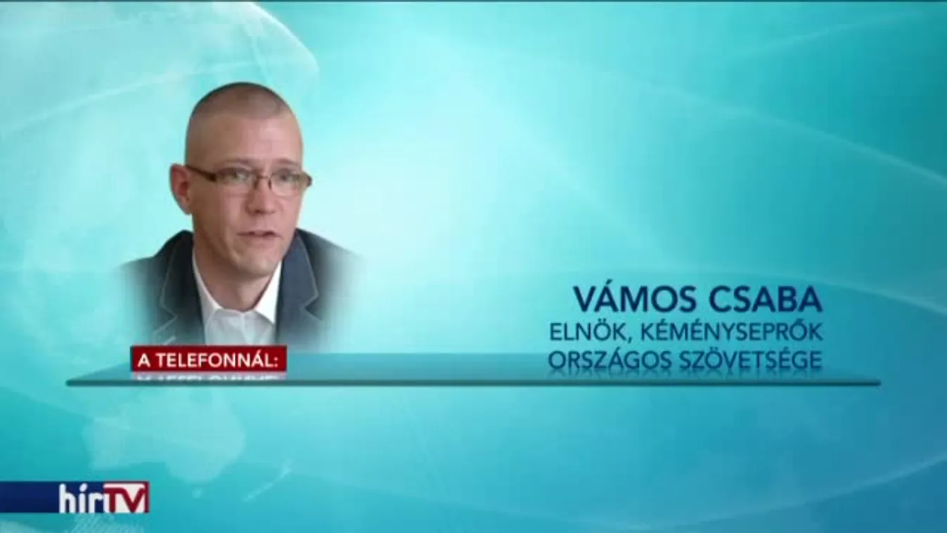 Vámos: Nincs megfelelő felszerelés a kéményellenőrzéshez