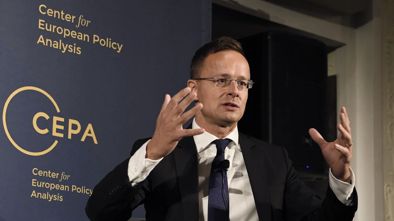 Szijjártó: Magyarország épít erős kétoldalú kapcsolataira az Egyesült Államokkal