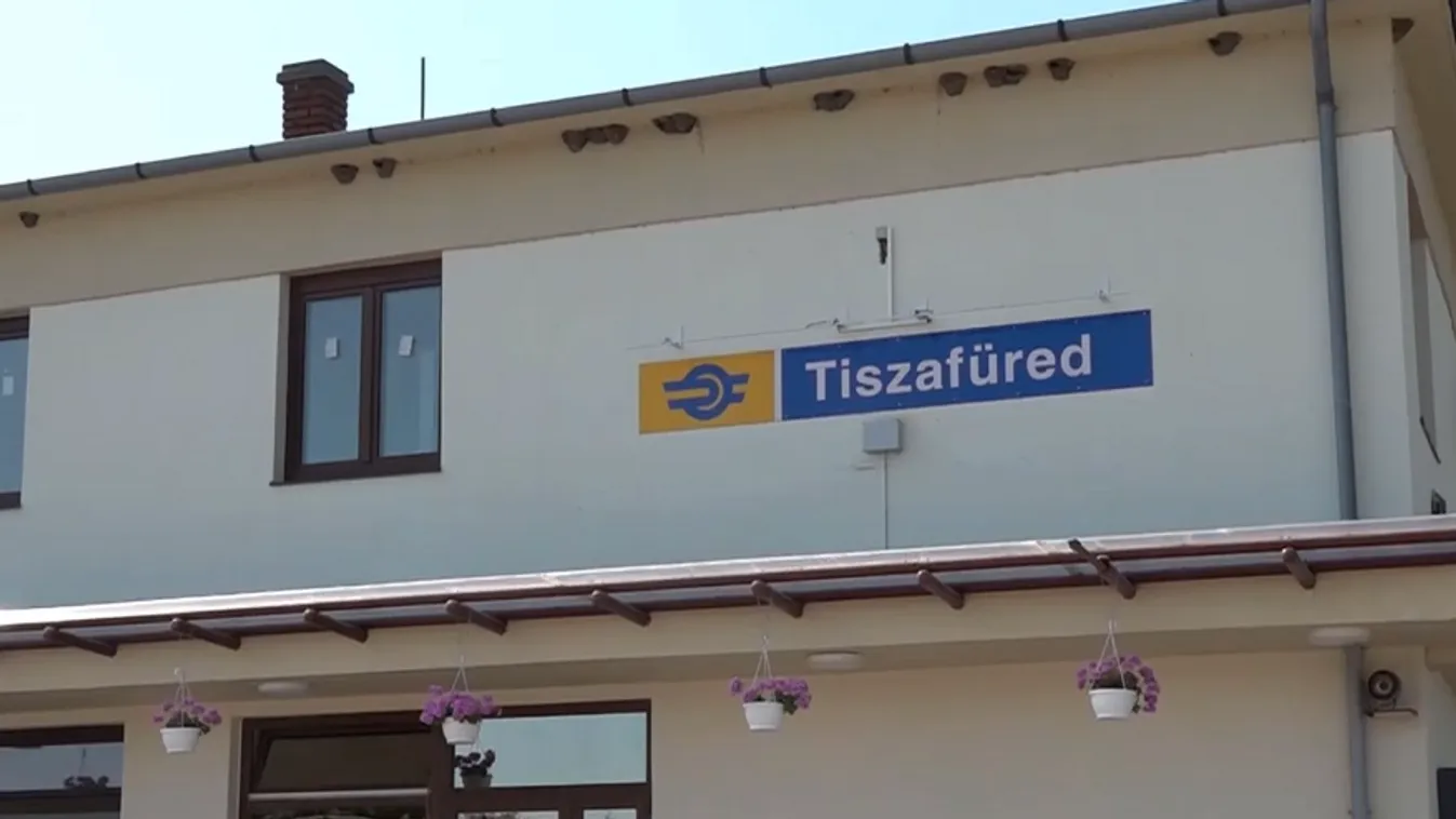 Befejeződött a tiszafüredi vasútállomás felújítása