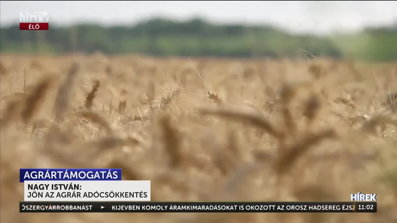 Nagy István: a gazdálkodók mindig számíthatnak a kormányra