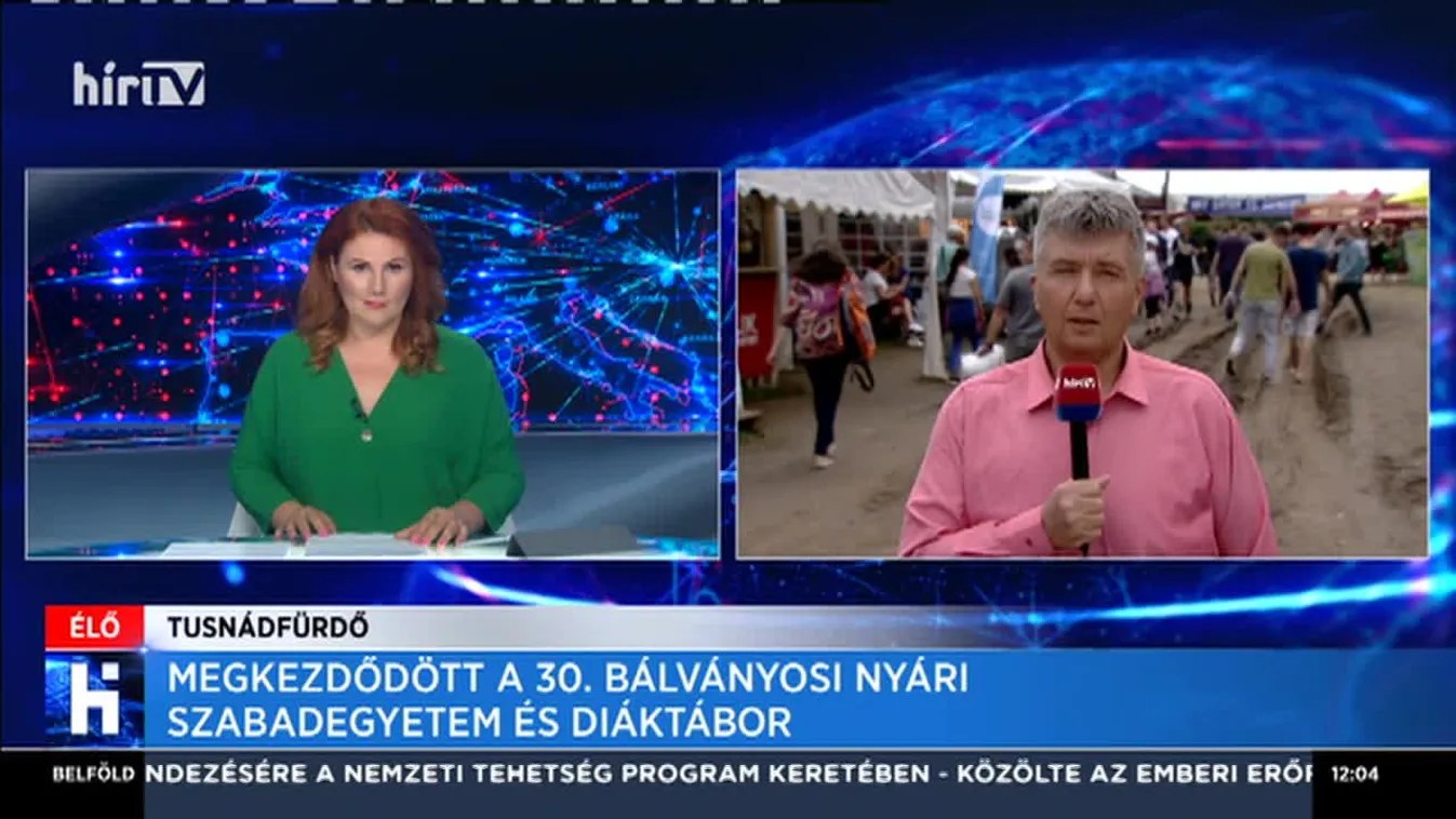 Második napja tart a 30. Bálványosi Nyári Szabadegyetem és Diáktábor