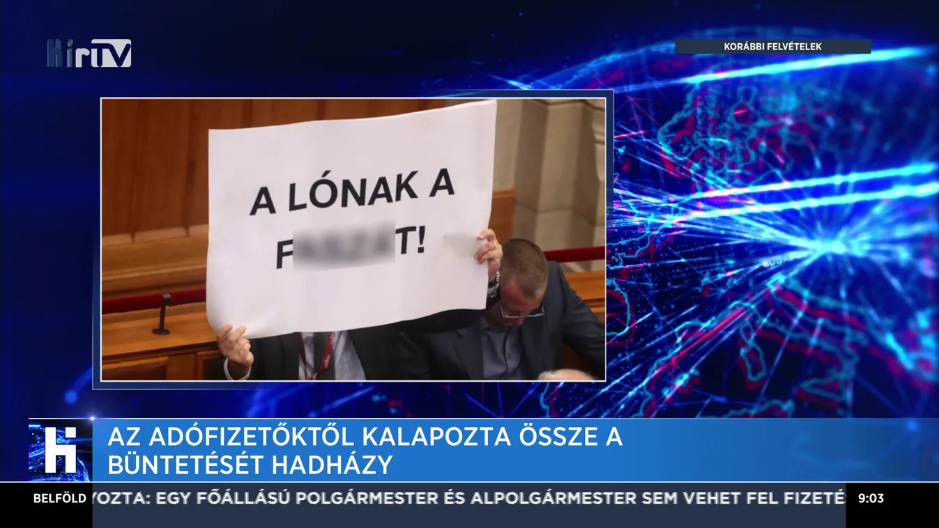 Az adófizetőktől kalapozta össze a büntetését Hadházy