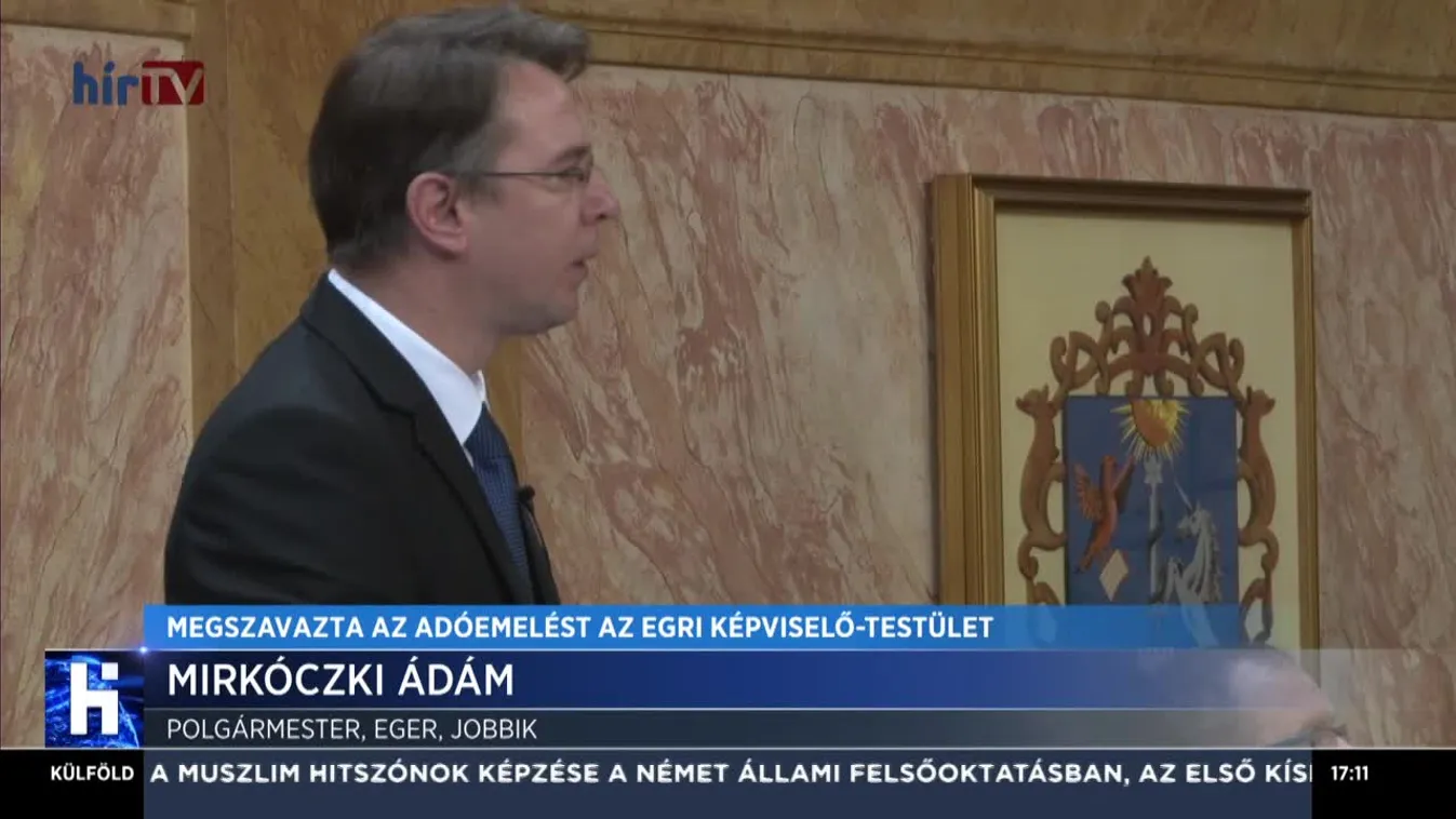 Megszavazta az adóemelést az egri képviselő-testület