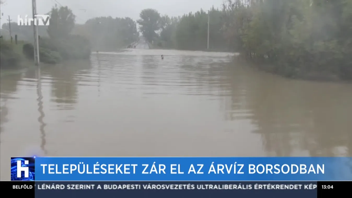 Továbbra is gondot okoz a közlekedésben a borsodi folyók áradása