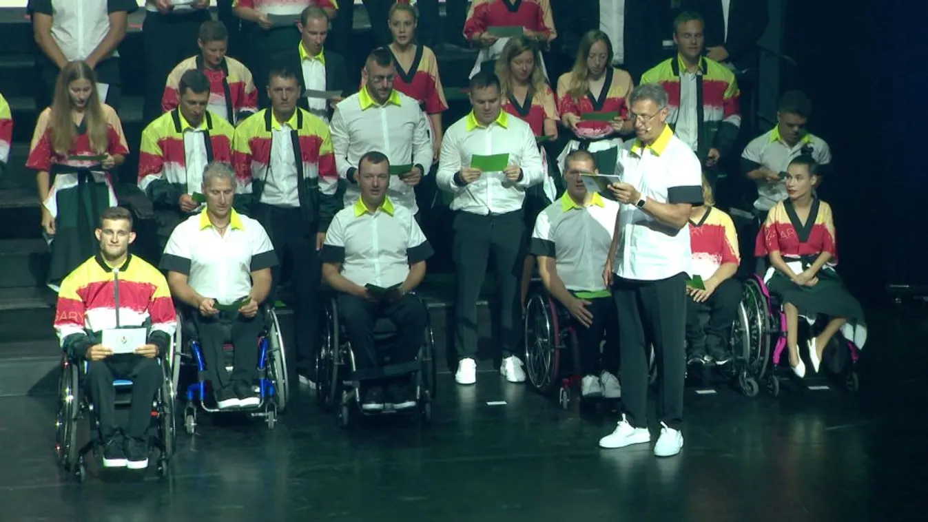 Letették az esküt a paralimpikonok
