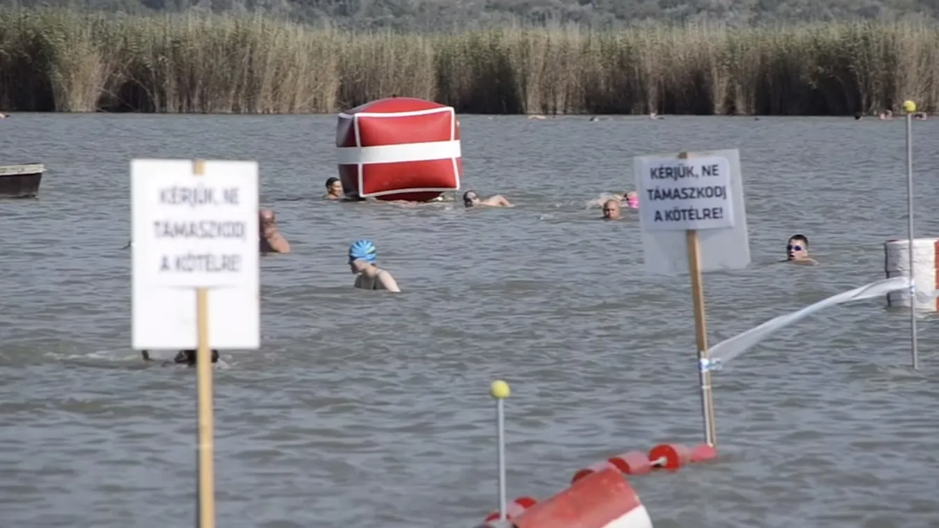 Tóátúszás és triatlon: kígyózott a sor a gárdonyi strandon