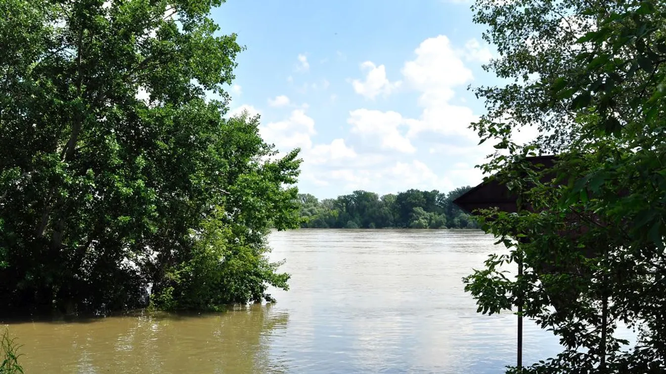 Lassul a Duna apadása