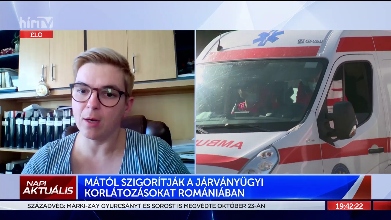 Mától szigorítják a járványügyi korlátozásokat Romániában