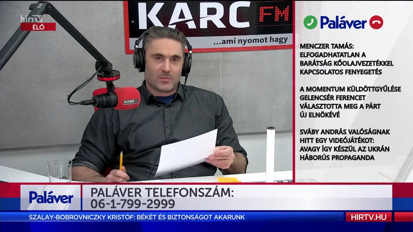 Paláver: A Momentum küldöttgyűlése Gelencsér Ferencet választotta meg a párt új elnökévé