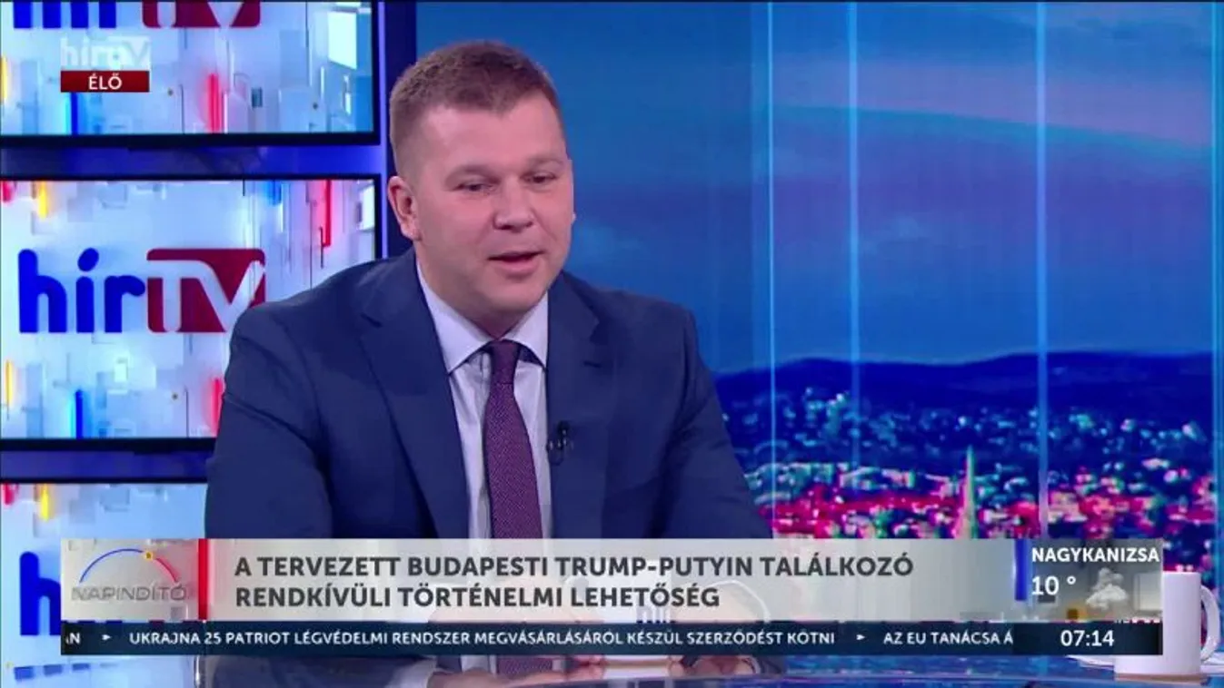 Napindító – A tervezett budapesti Trump-Putyin találkozó rendkívüli történelmi lehetőség