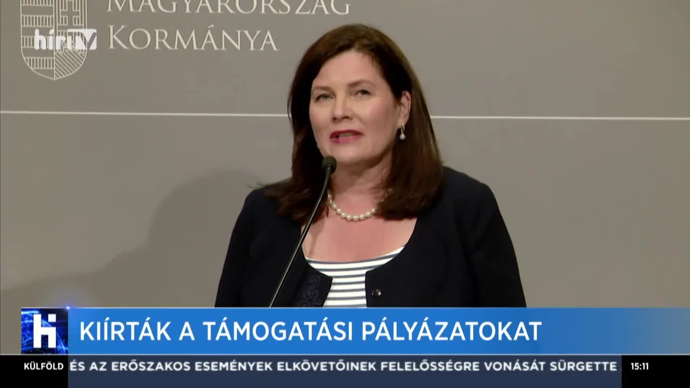 Kiírták a támogatási pályázatokat