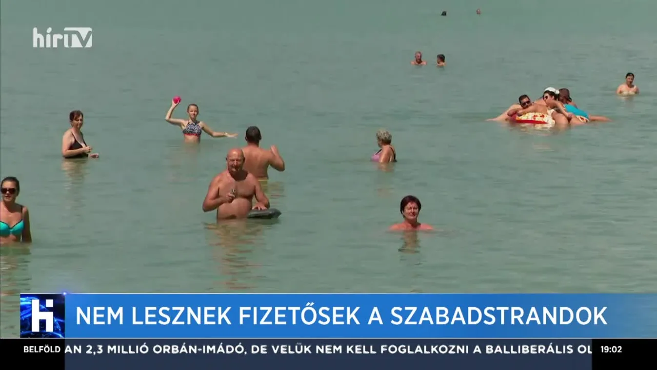 Nem lesznek fizetősek a szabadstrandok