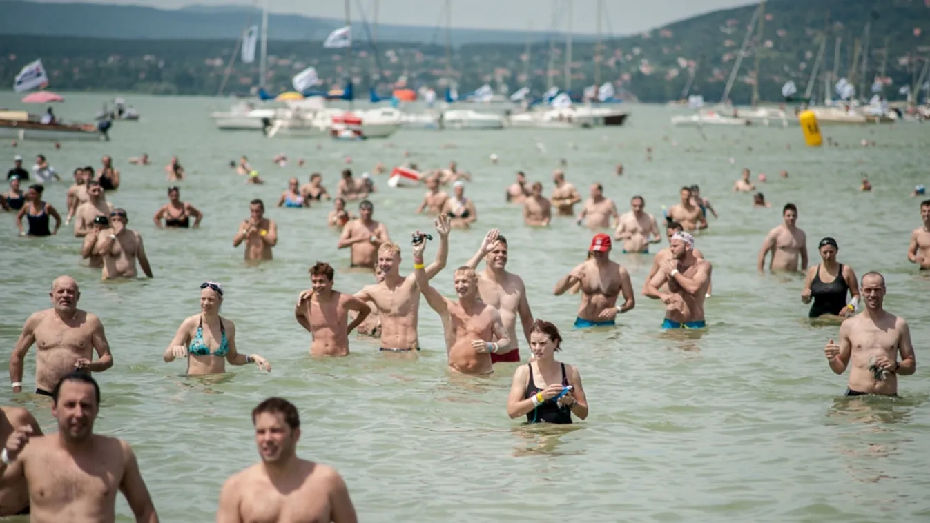 Balaton-átúszás – Reggeli járat