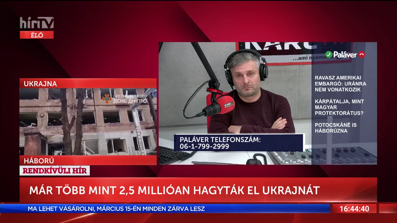 Paláver: Potocskáné is háborúzna