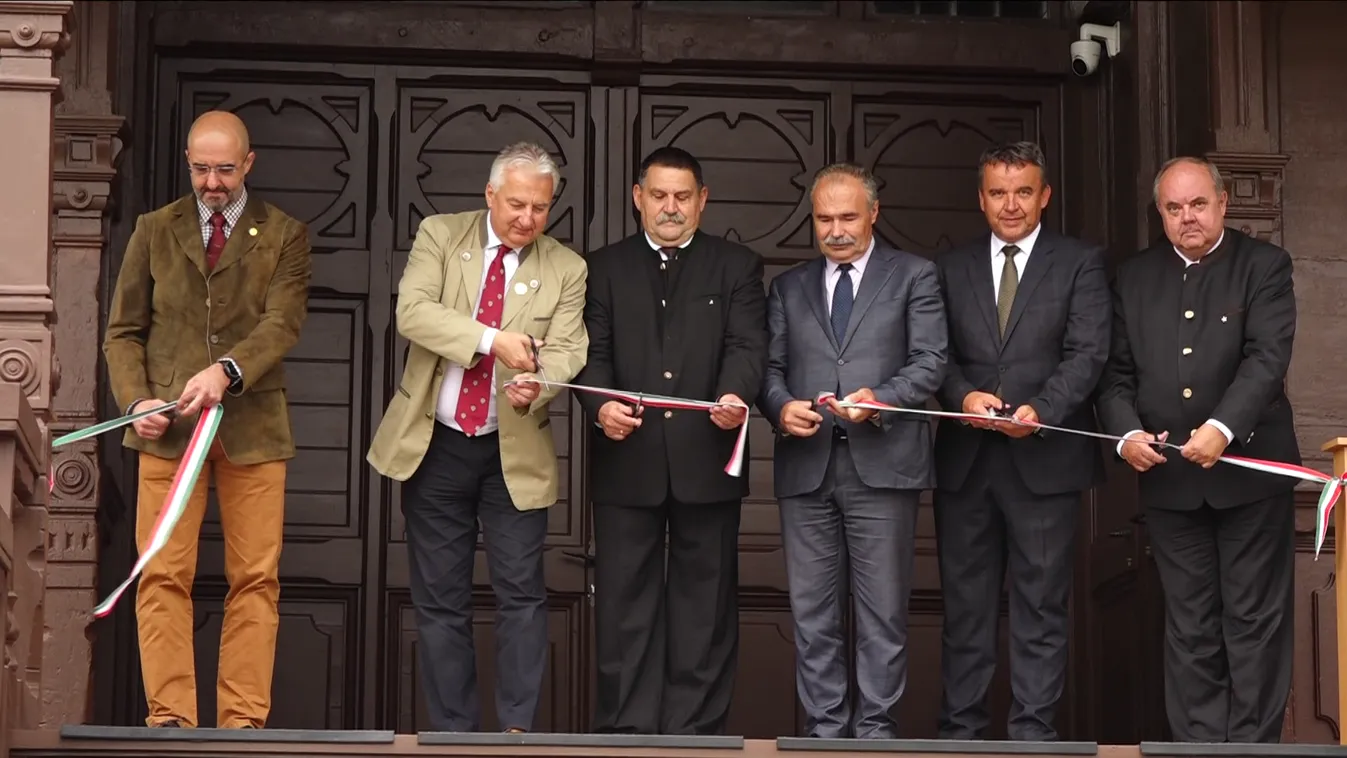 Átadták Habsburg Frigyes megújult millenniumi pavilonját