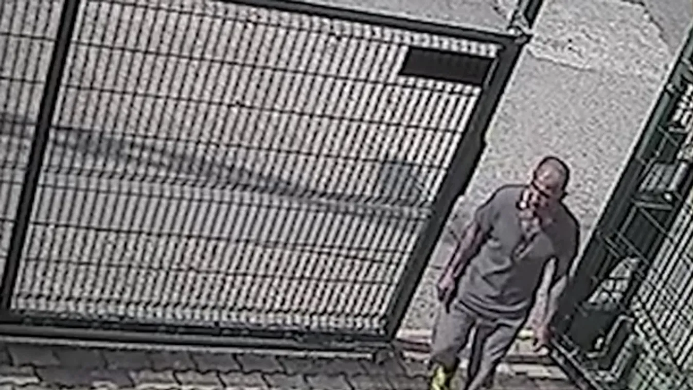 Felismeri? Kerékpárt lovasított meg az edzőterem udvaráról