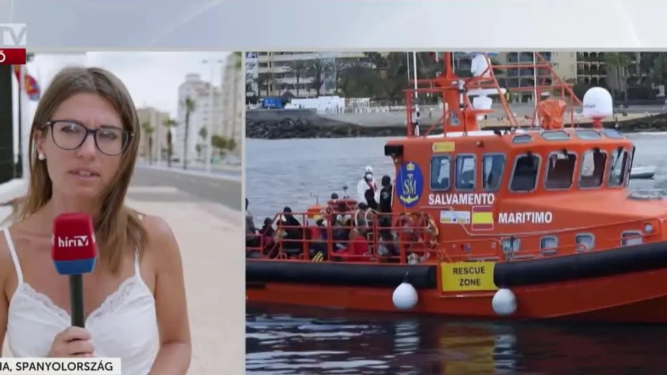 Illegális bevándorlókkal teltek meg a Kanári-szigetek + videó