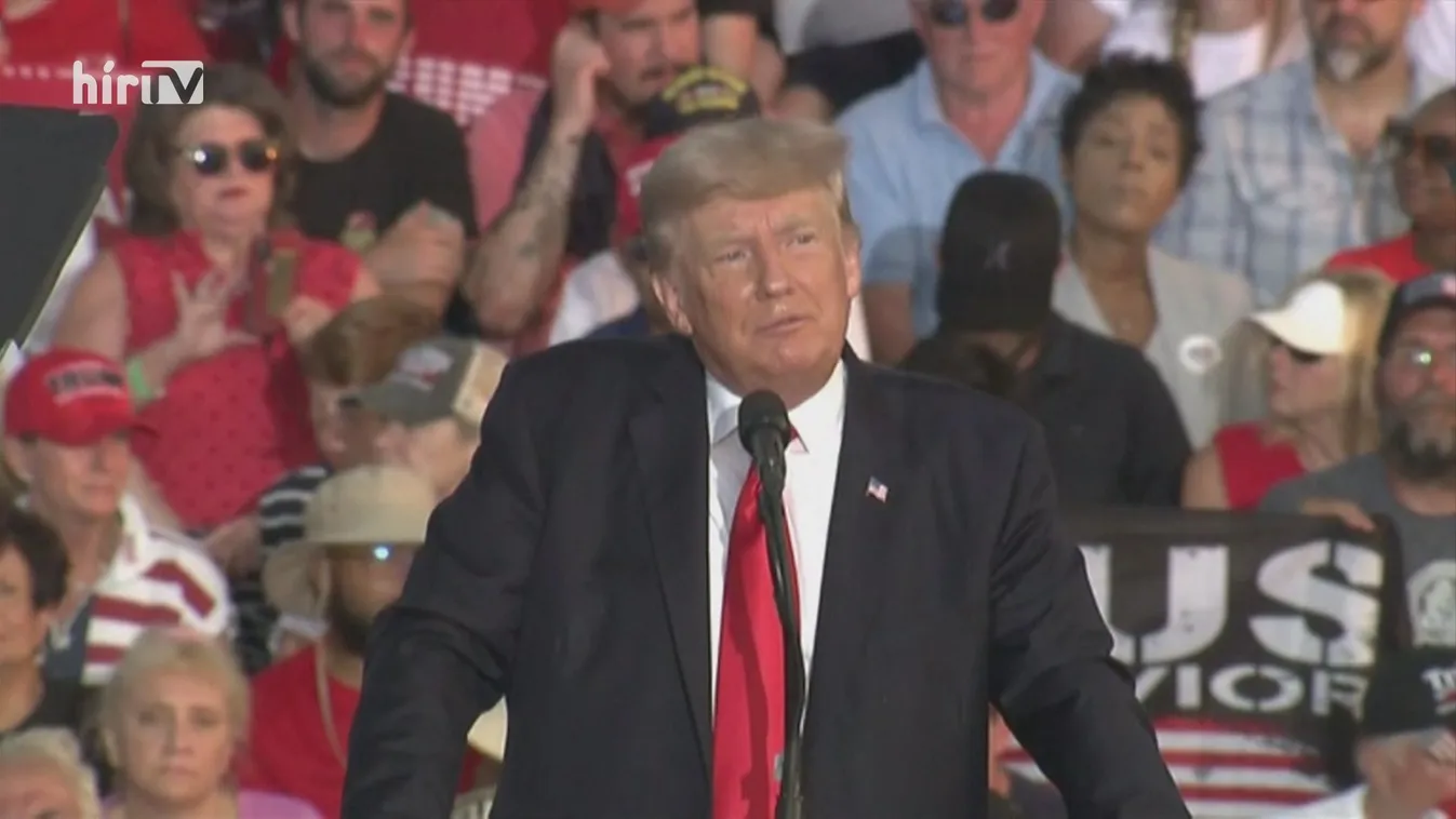 Biden elnököt bírálta Donald Trump