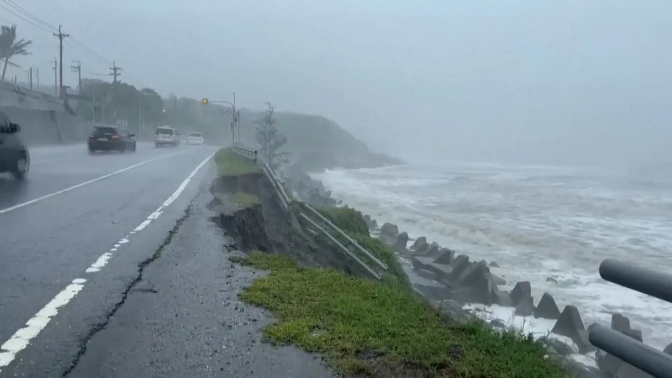 Elérte Kínát a Haikui tájfun