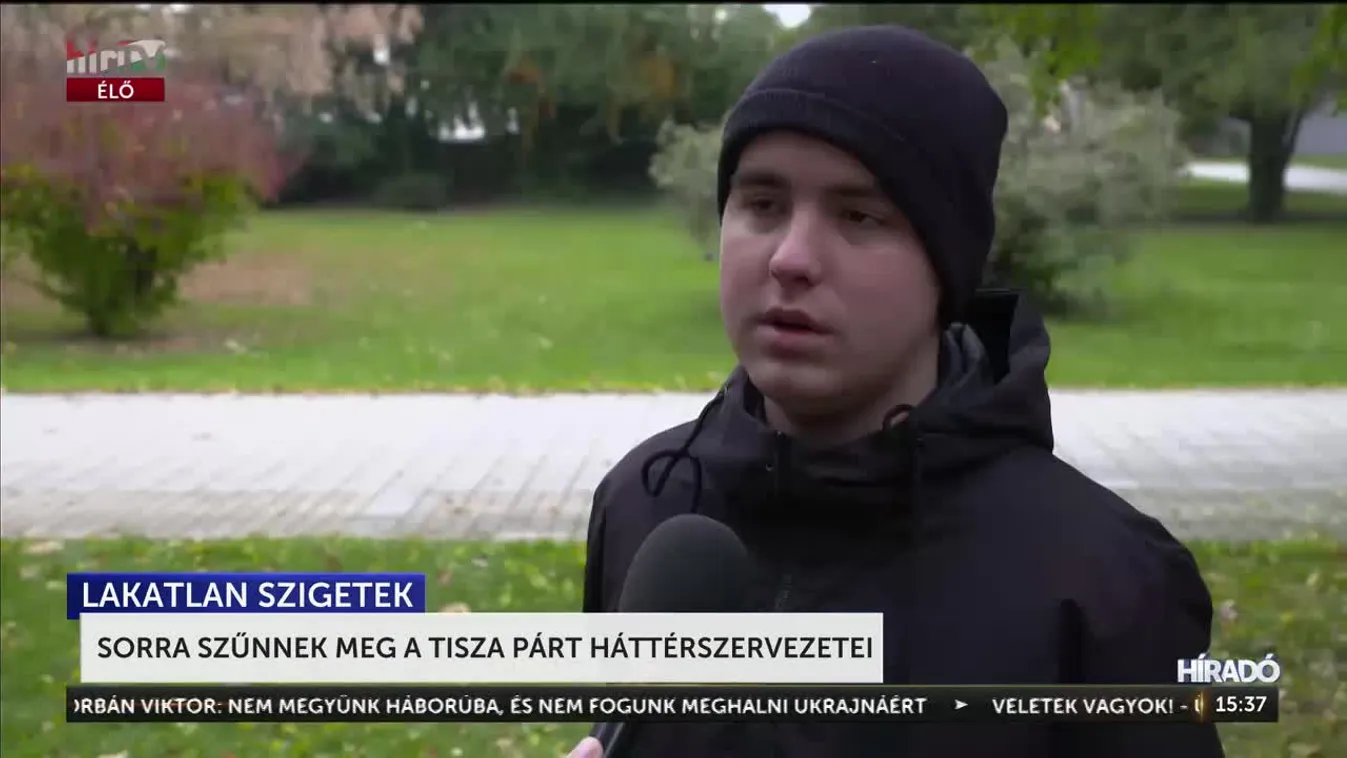 SORRA SZŰNNEK MEG A TISZA PÁRT HÁTTÉRSZERVEZETEI