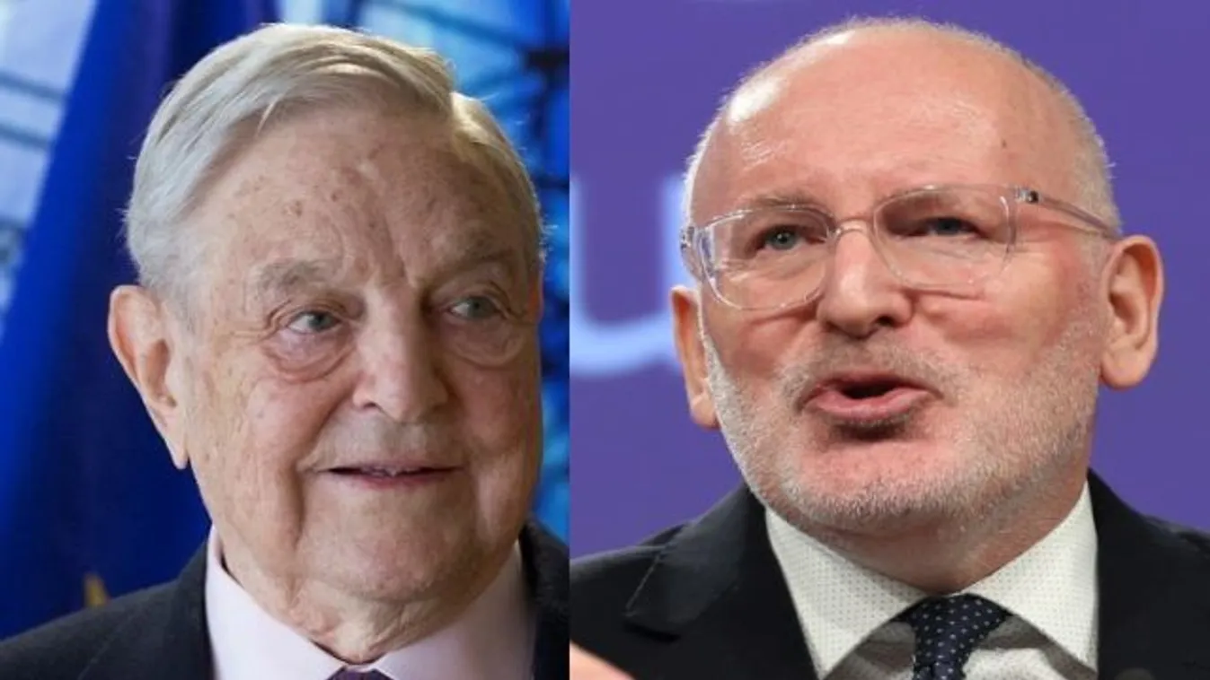 Újabb titkos megbeszélést folytatott Soros és Timmermans