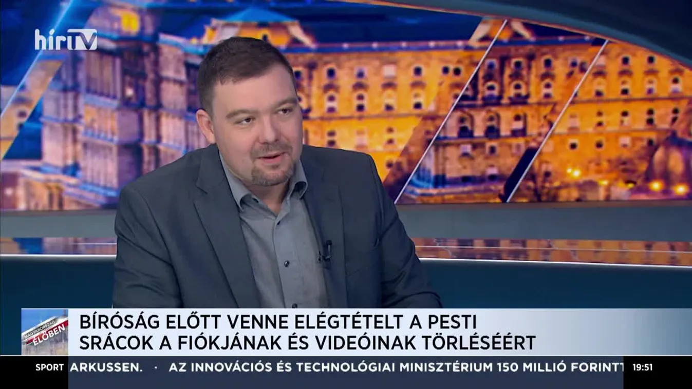 Huth Gergely: Nyilvánvaló, hogy egy hajtóvadászat folyik ellenünk