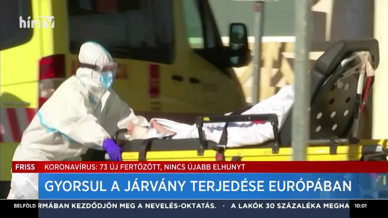 Gyorsul a járvány terjedése Európában
