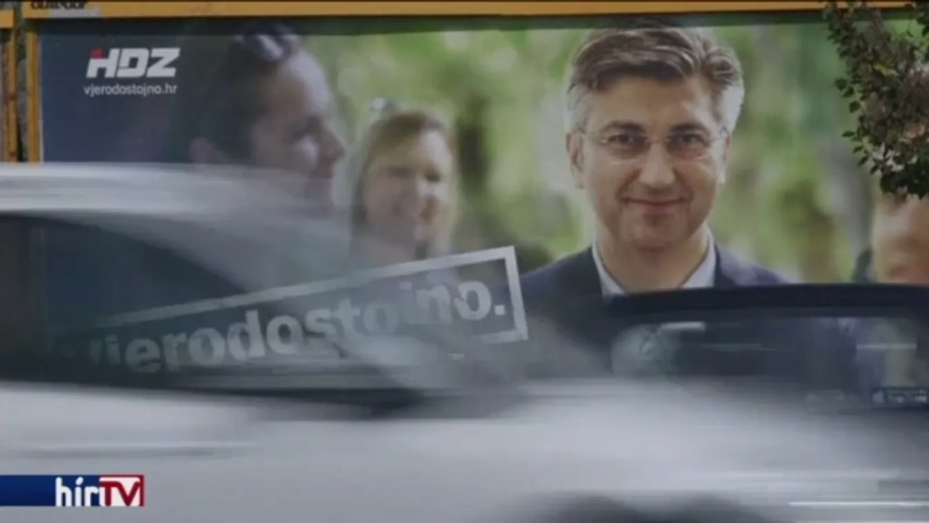 Nincs nagy roham a horvát szavazókörökben