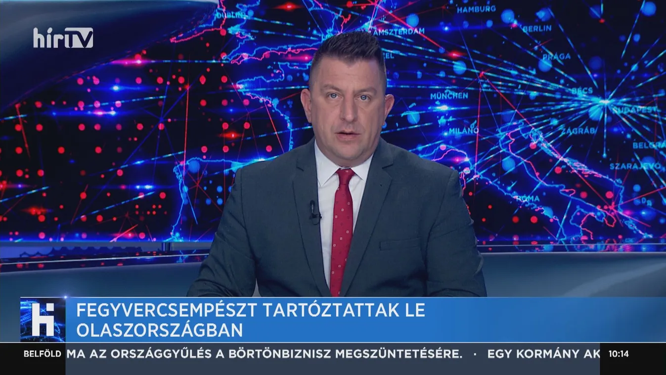 Fegyvercsempészt tartóztattak le Olaszországban