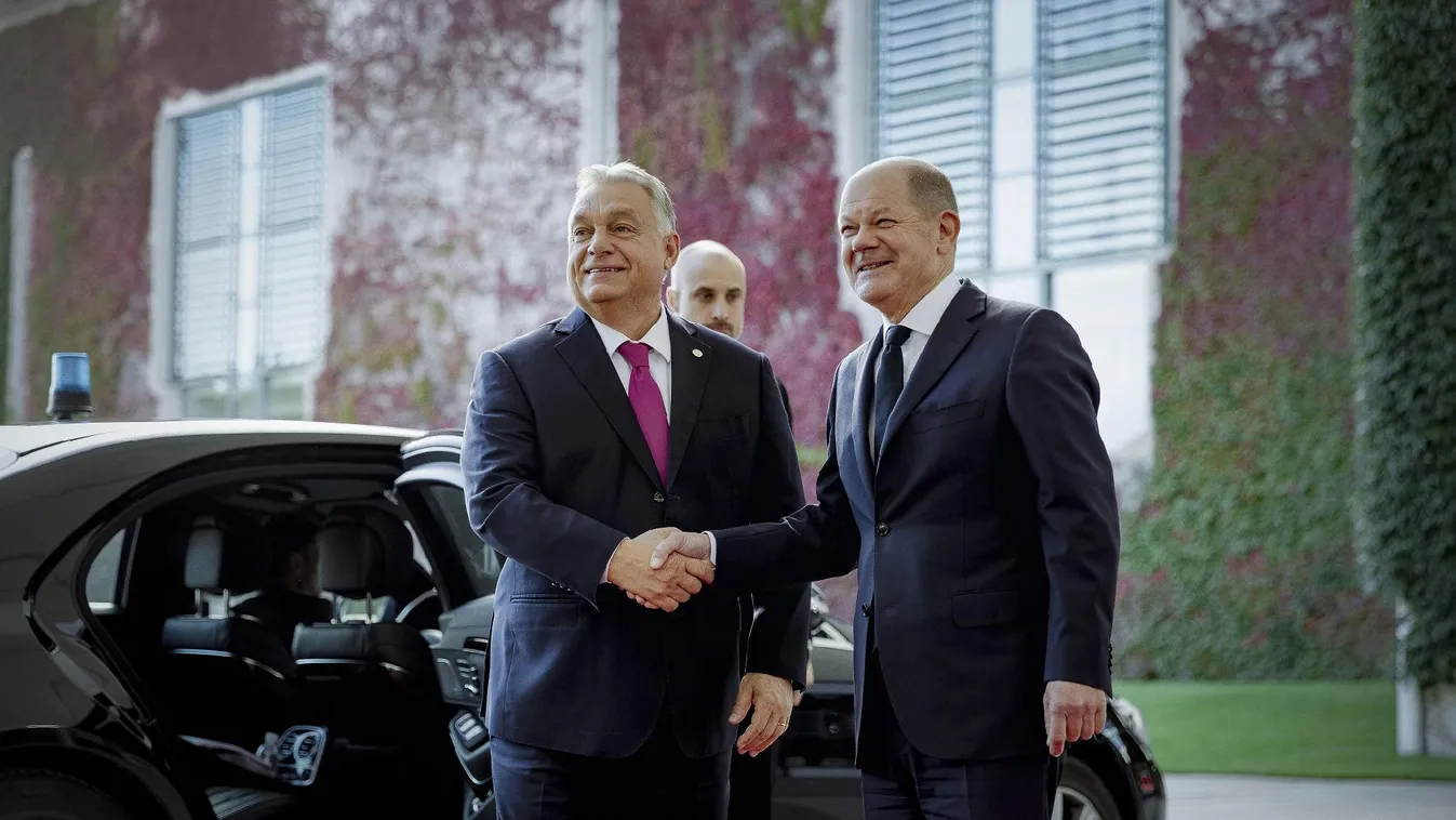 Orbán Viktor: Mozgalmas nap Berlinben + videó