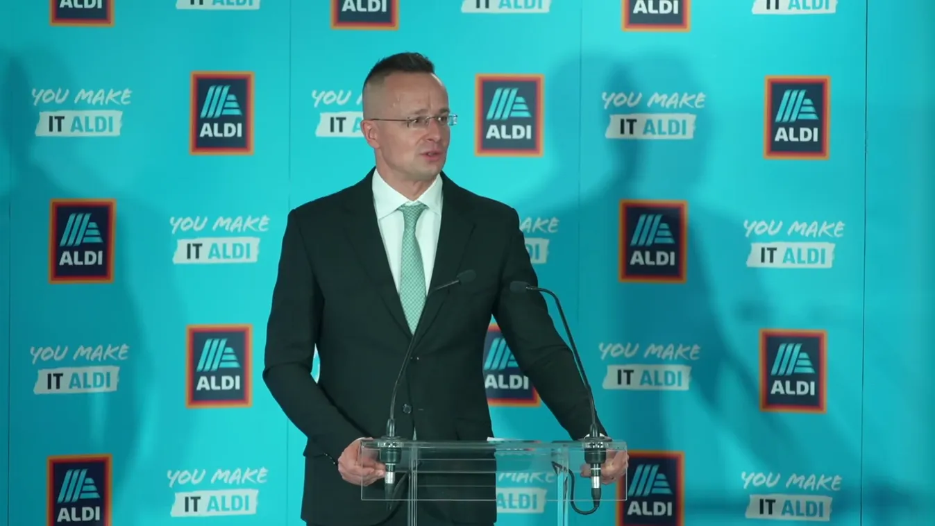 Szijjártó Péter: Globális informatikai szolgáltató központot hozott létre az Aldi Debrecenben