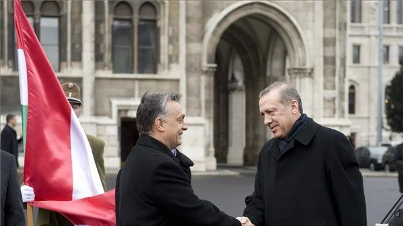 Magyarországra érkezik Erdogan