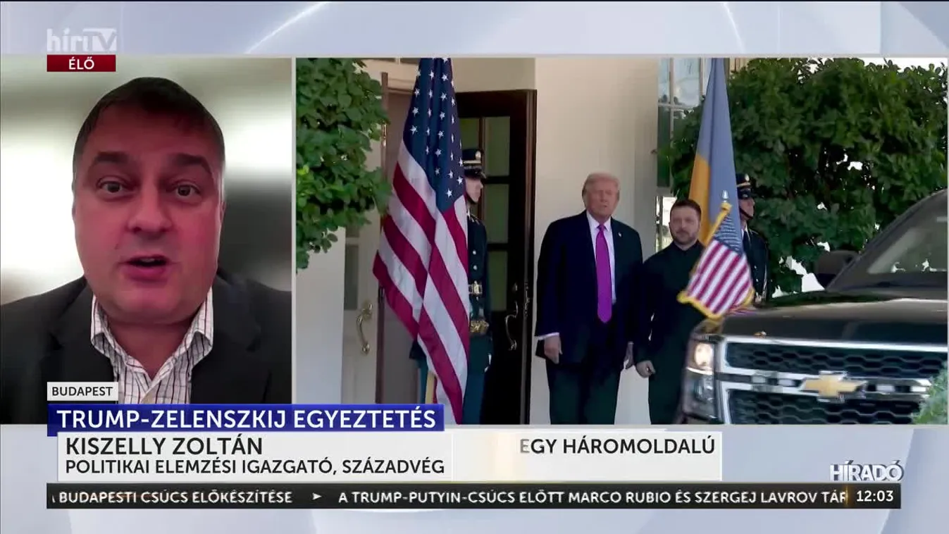VOLODIMIR ZELENSZKIJ NYITOTT LENNE AKÁR EGY HÁROMOLDALÚ EGYEZTETÉSRE IS