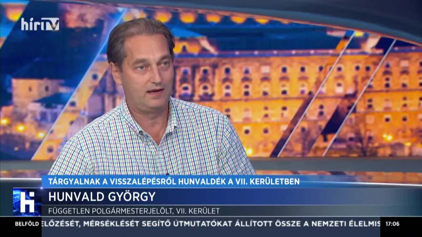 Tárgyalnak a visszalépésről Hunvaldék a VII. kerületben