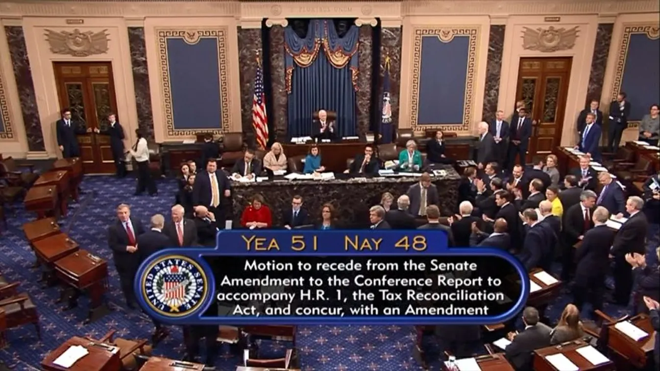 Zártak a republikánus sorok, átment a szenátuson Trump adóreformja