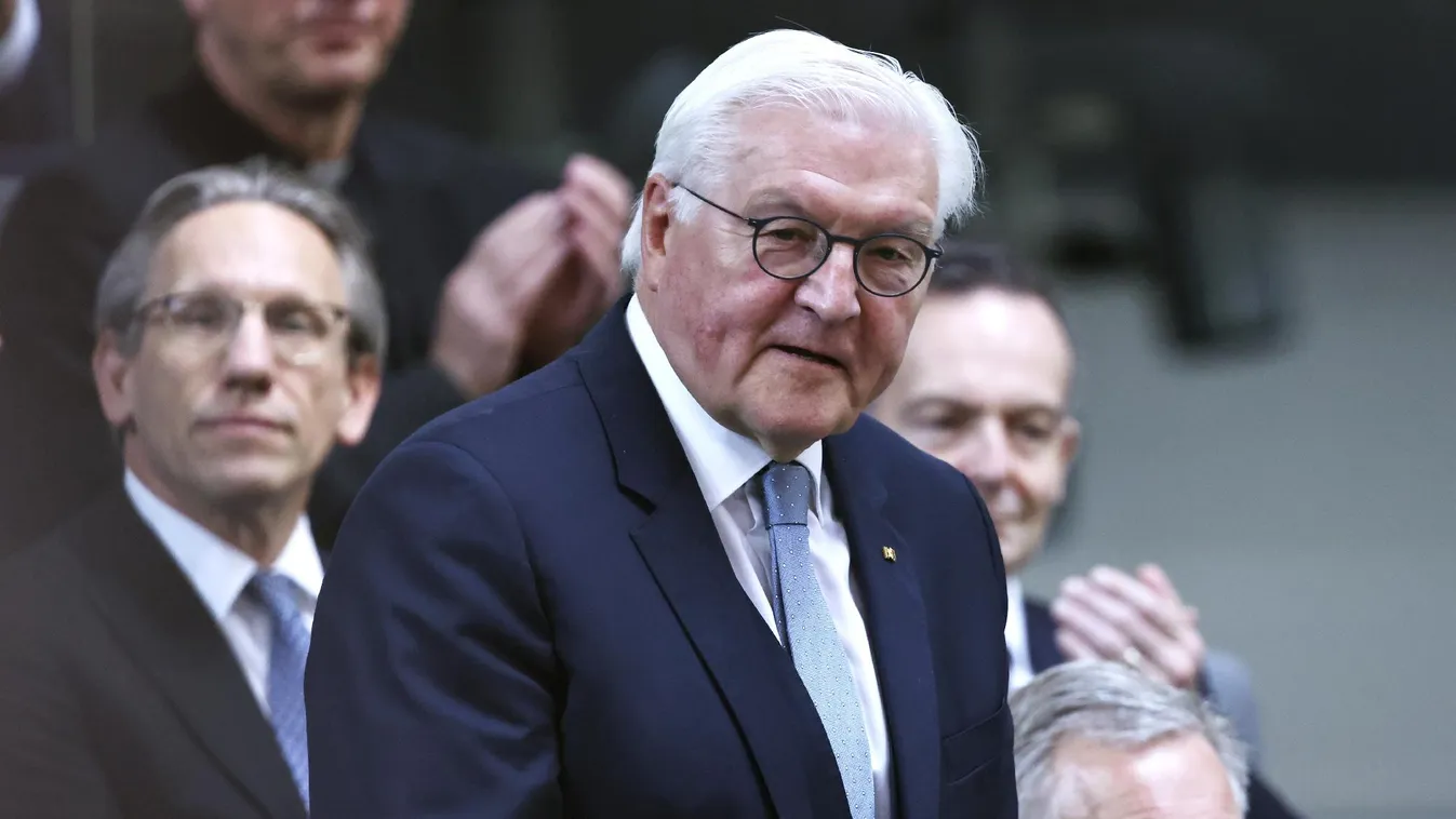 A kötelező sorkatonai szolgálat visszaállítása mellett foglalt állást a német államfő