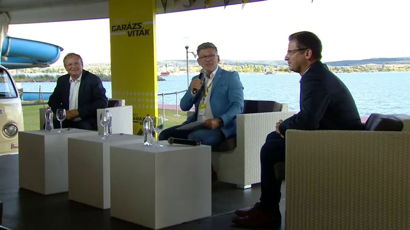 Élvezetes és kulturált vita folyt Hiller István és Gulyás Gergely között a Tranziton