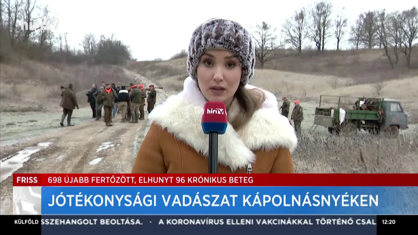 Jótékonysági vadászat Kápolnásnyéken