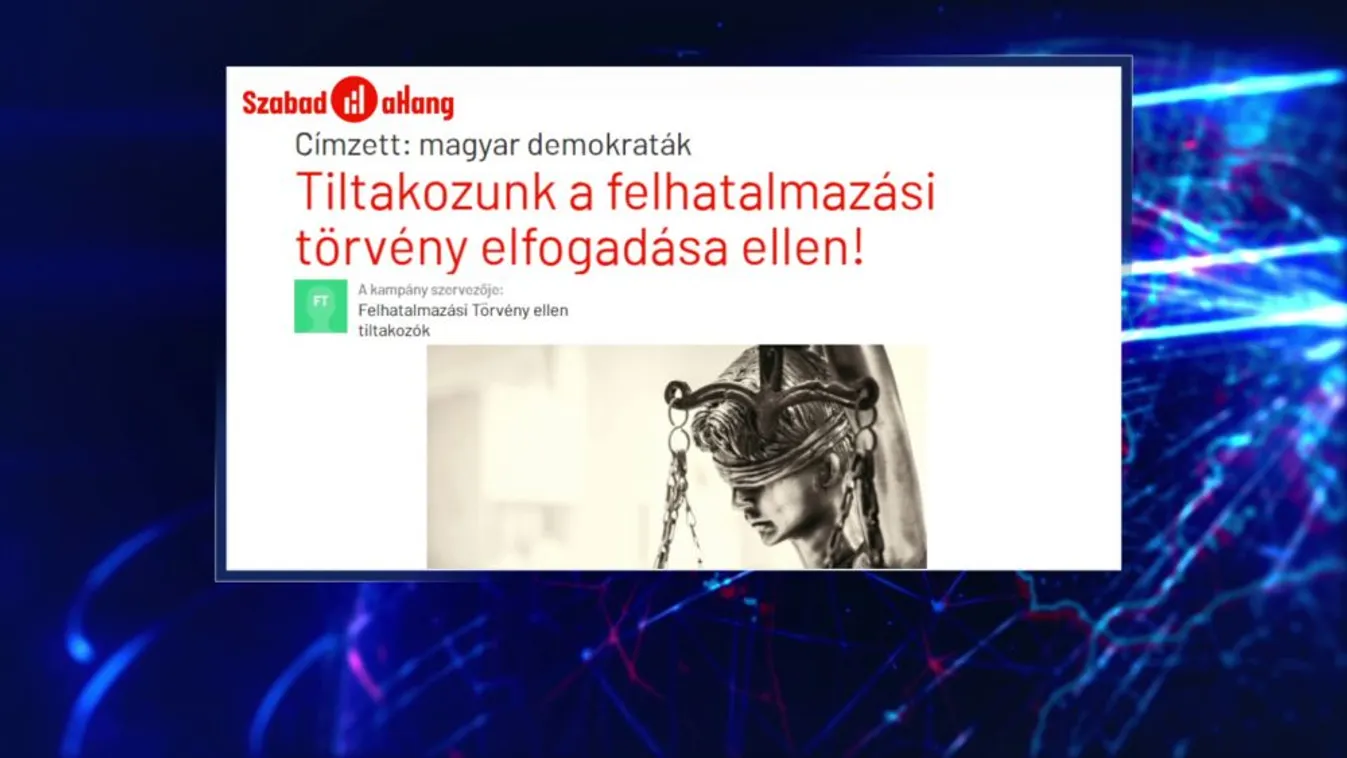 Petíciót indított az ellenzék a koronavírus-törvény ellen