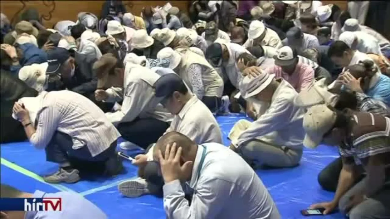 Támadásra készítik fel a helyieket Japánban