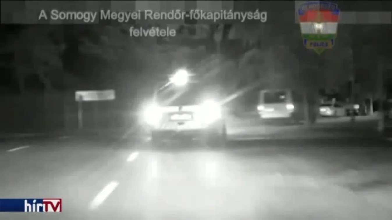 Autós üldözés a Balatonnál