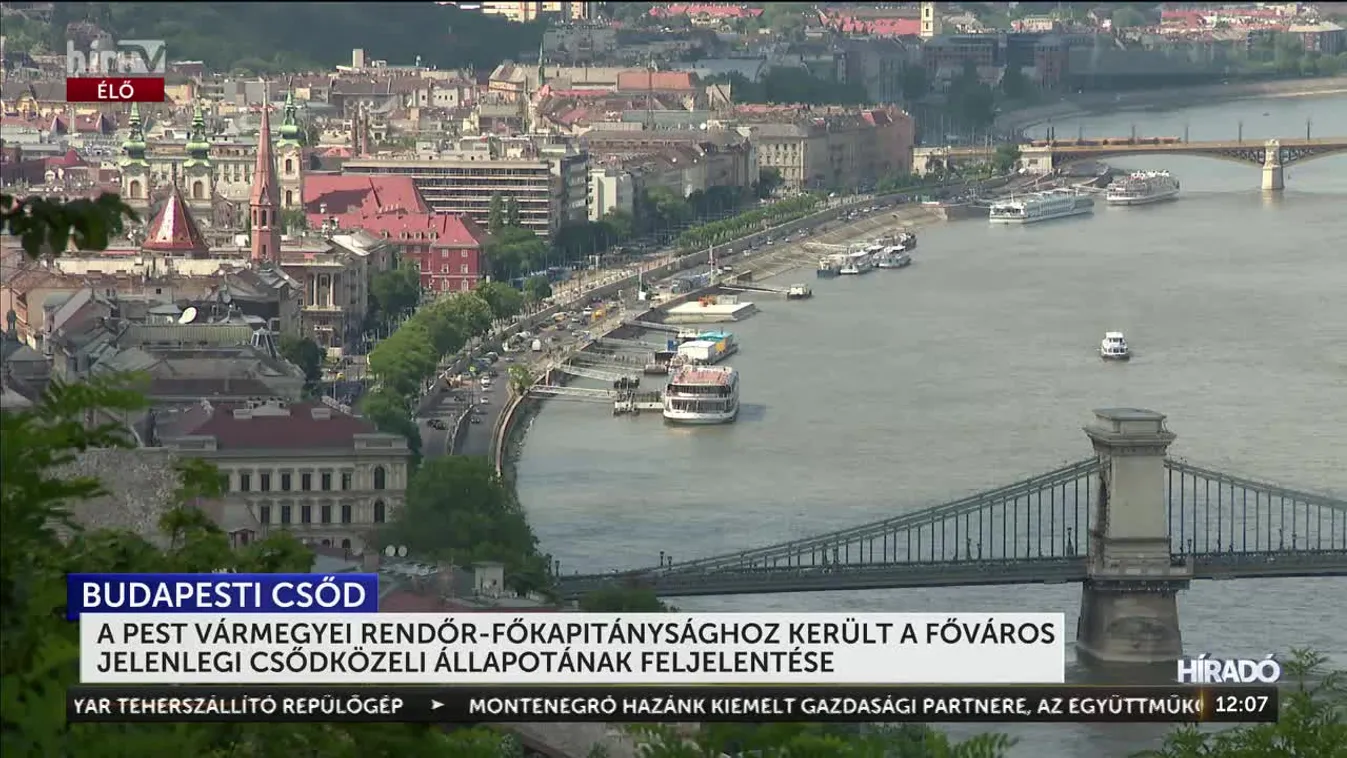 A Pest Vármegyei Rendőr-főkapitánysághoz került az a feljelentés, amelyet Budapest gazdálkodásával kapcsolatban tettek + videó